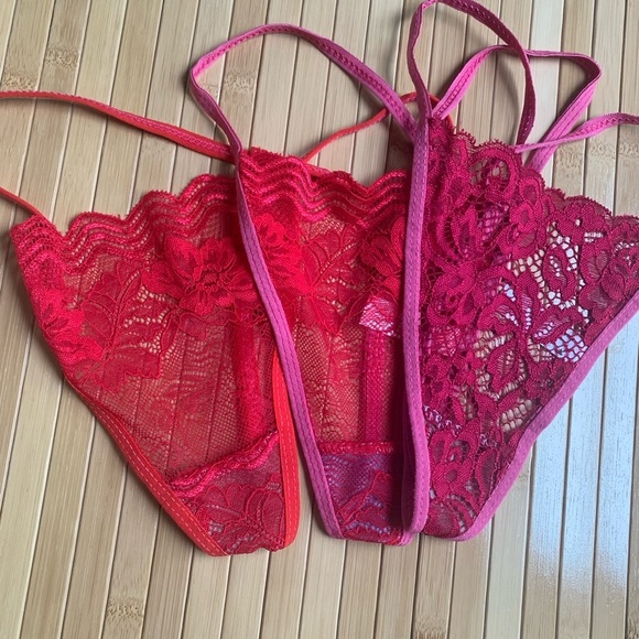 NEW Women’s 15 Pair Lace G-String Thong Set S/M - Picture 5 of 9